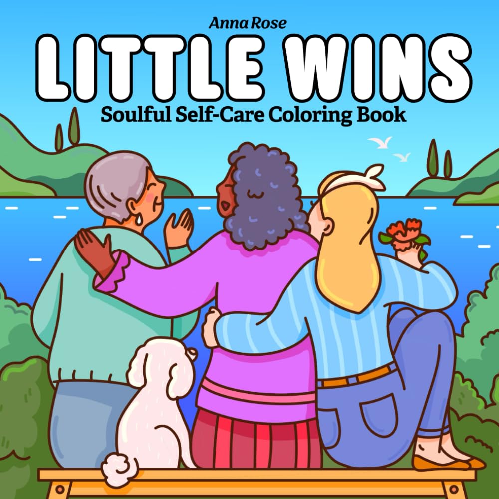 Foto 1 | Libro Para Colorear Little Wins Para Adultos: Cuidado Personal Y Relajación - Venta Internacional.
