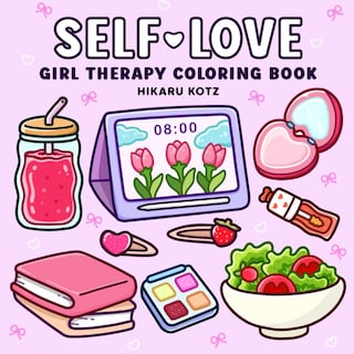Foto 1 | Libro Para Colorear Self-love Girl Therapy Inspire & Love Who You - Venta Internacional.