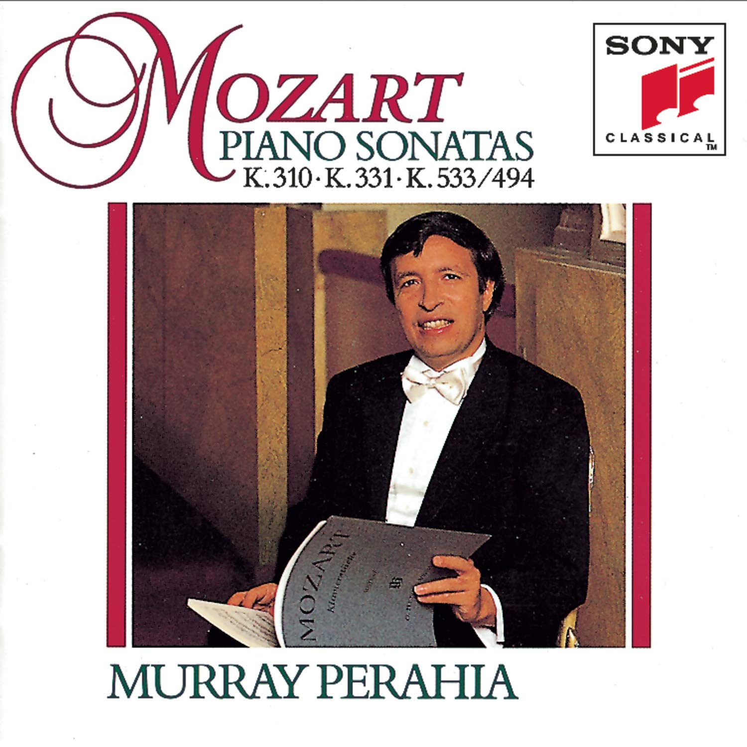 Foto 2 pulgar | Cd Sony Mozart: Sonatas Para Piano Perahia Murray - Venta Internacional.
