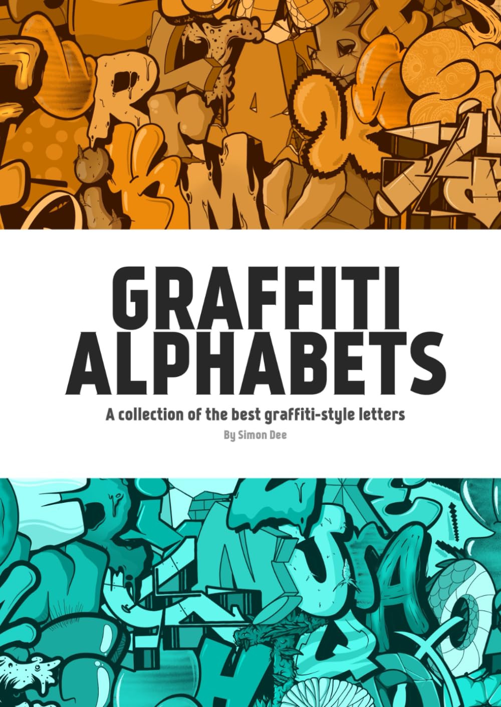 Foto 1 | Libro Graffiti Alphabets De Simon Dee, Colección De Cartas - Venta Internacional.