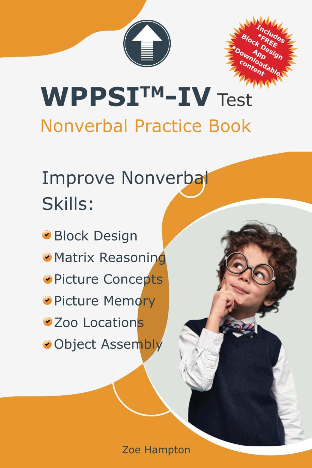Foto 1 | Libro De Práctica Prueba Wppsi-iv Pruebas De Coeficiente Intelectual No Verbal Diseño De Bloques - Venta Internacional.