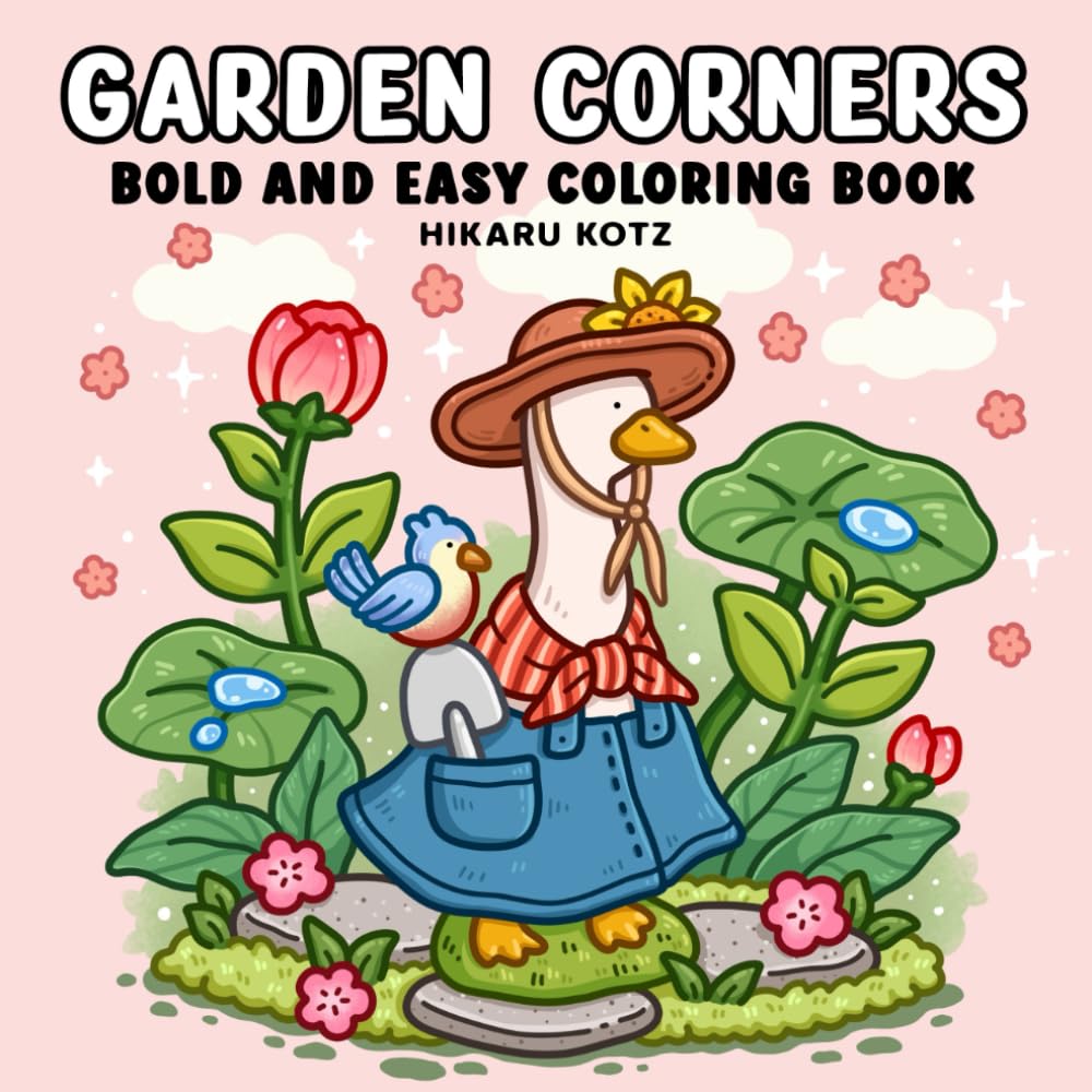 Foto 2 pulgar | Garden Corners: Libro Para Colorear Atrevido Y Fácil Para Adultos Y Adolescentes - Venta Internacional.