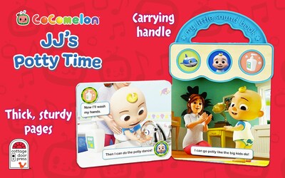 Foto 2 | Libro De Mesa De Sonido Cottage Door Press Cocomelon Jj's Potty Time - Venta Internacional.