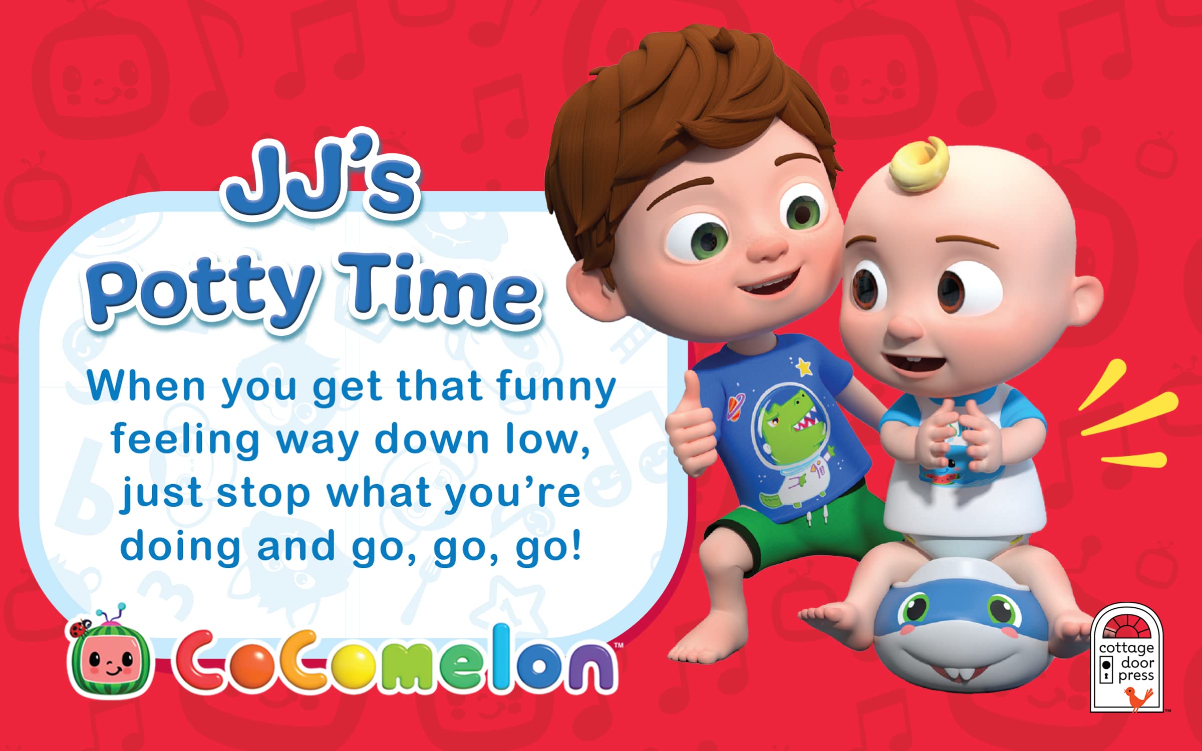 Foto 4 pulgar | Libro De Mesa De Sonido Cottage Door Press Cocomelon Jj's Potty Time - Venta Internacional.