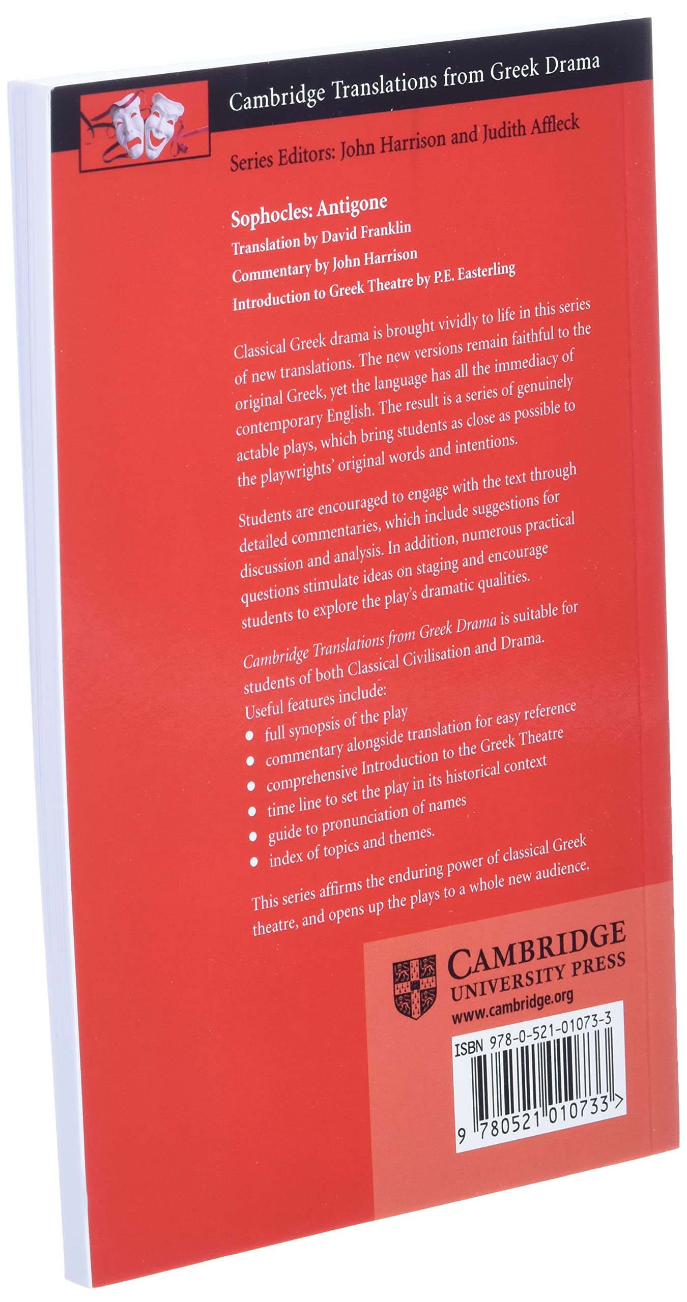 Foto 4 pulgar | Libro Cambridge University Press Sófocles: Antígona - Venta Internacional.