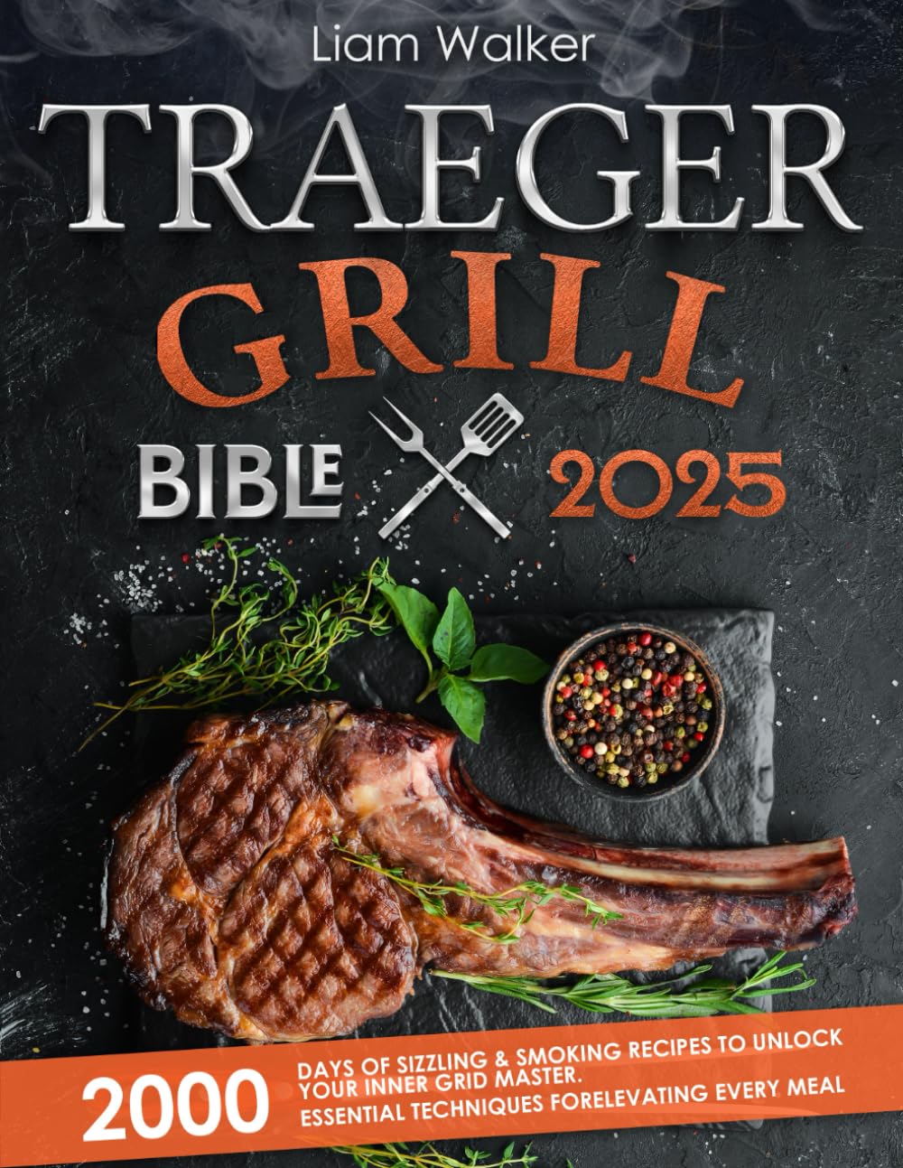 Foto 1 | Libro Traeger Grill Bible: 2000 Días De Chisporroteo Y Humo Sobre - Venta Internacional.