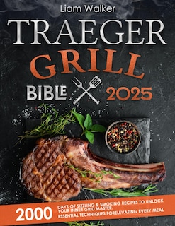 Foto 1 | Libro Traeger Grill Bible: 2000 Días De Chisporroteo Y Humo Sobre - Venta Internacional.