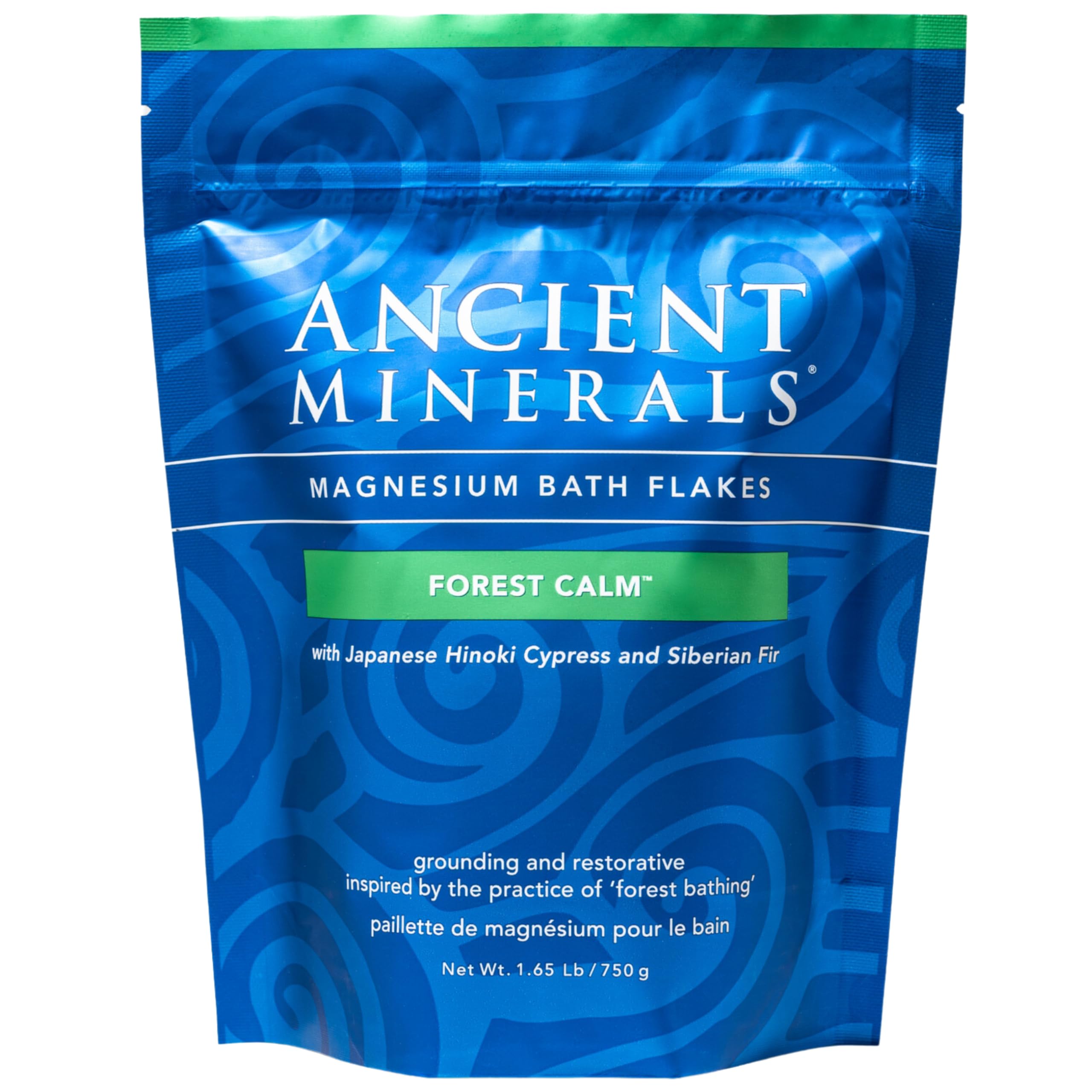 Foto 2 pulgar | Copos De Baño Ancient Minerals Magnesium Forest Calm 750 G - Venta Internacional.