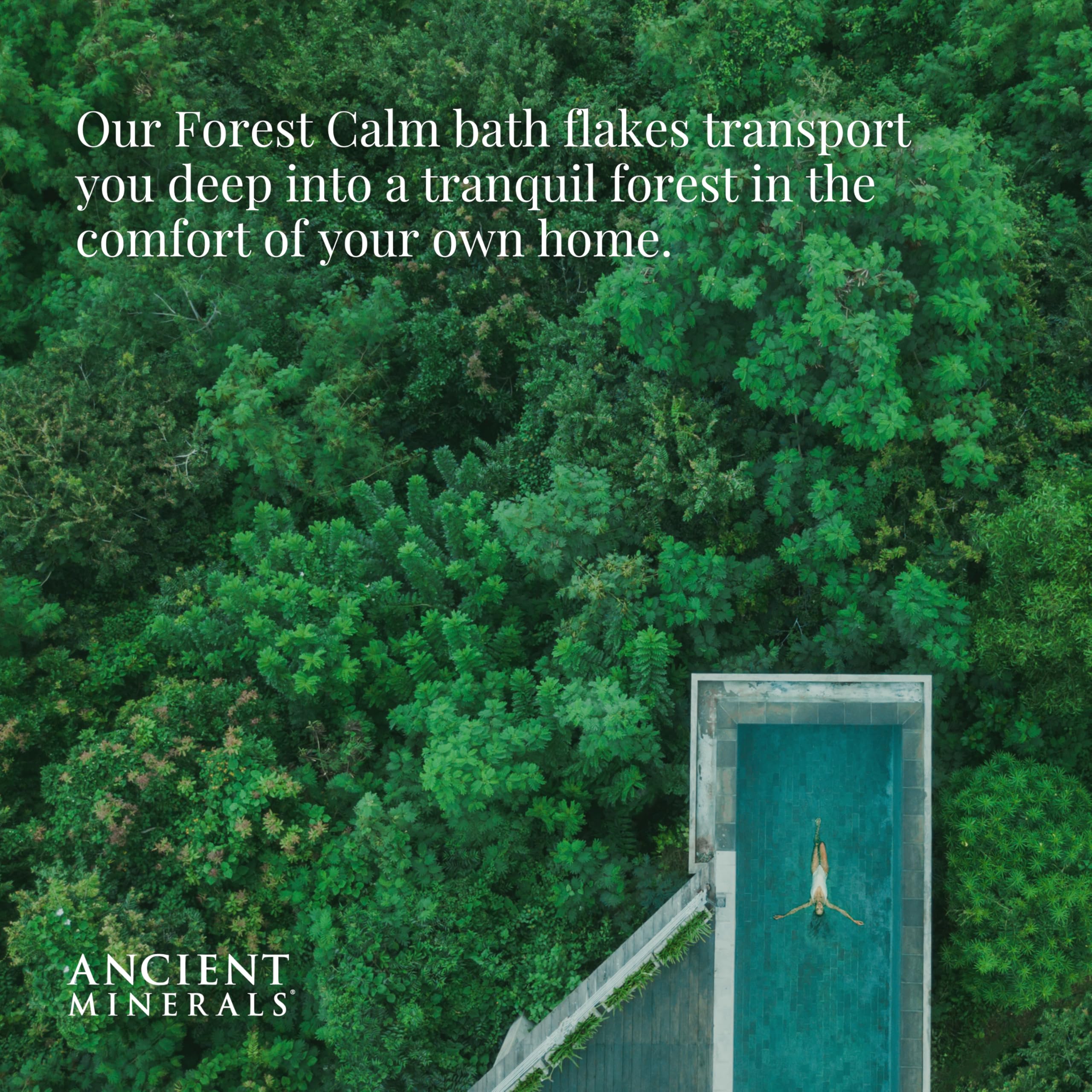 Foto 8 pulgar | Copos De Baño Ancient Minerals Magnesium Forest Calm 750 G - Venta Internacional.