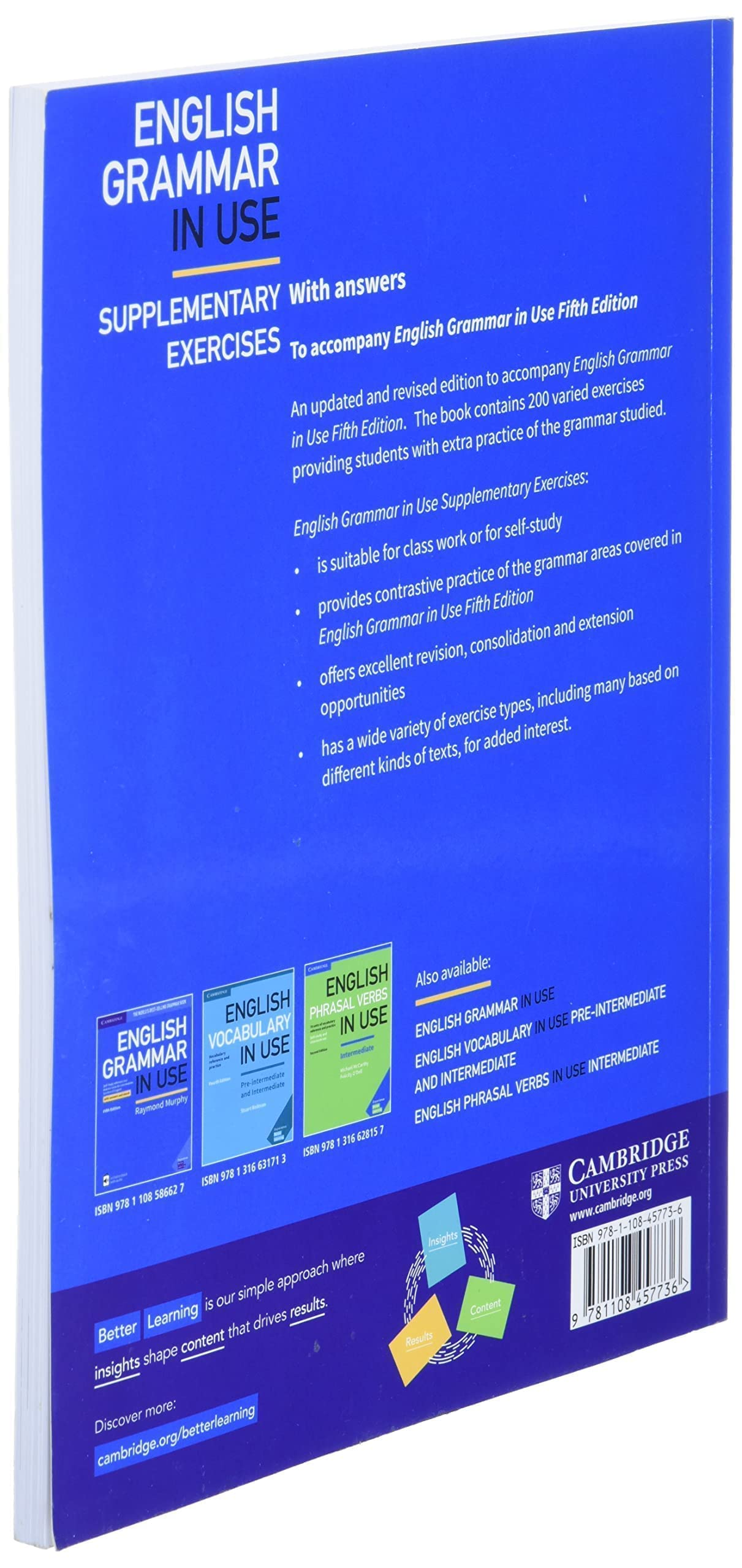 Foto 4 pulgar | Libro Cambridge University Press: Gramática Inglesa En Uso - Venta Internacional.