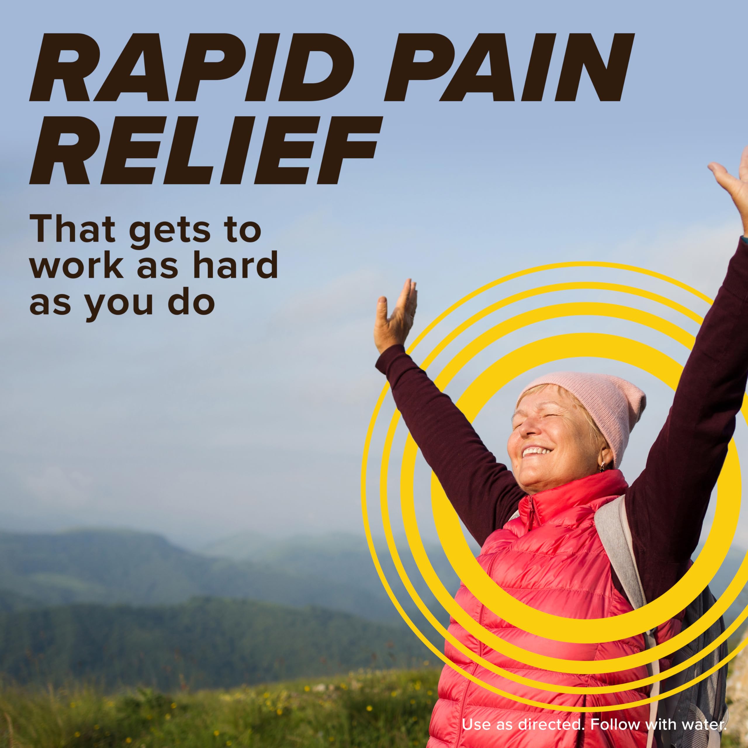 Foto 2 | Pain Relief Bayer Rapid Relief En Polvo, 30 Unidades, Frambuesas - Venta Internacional.