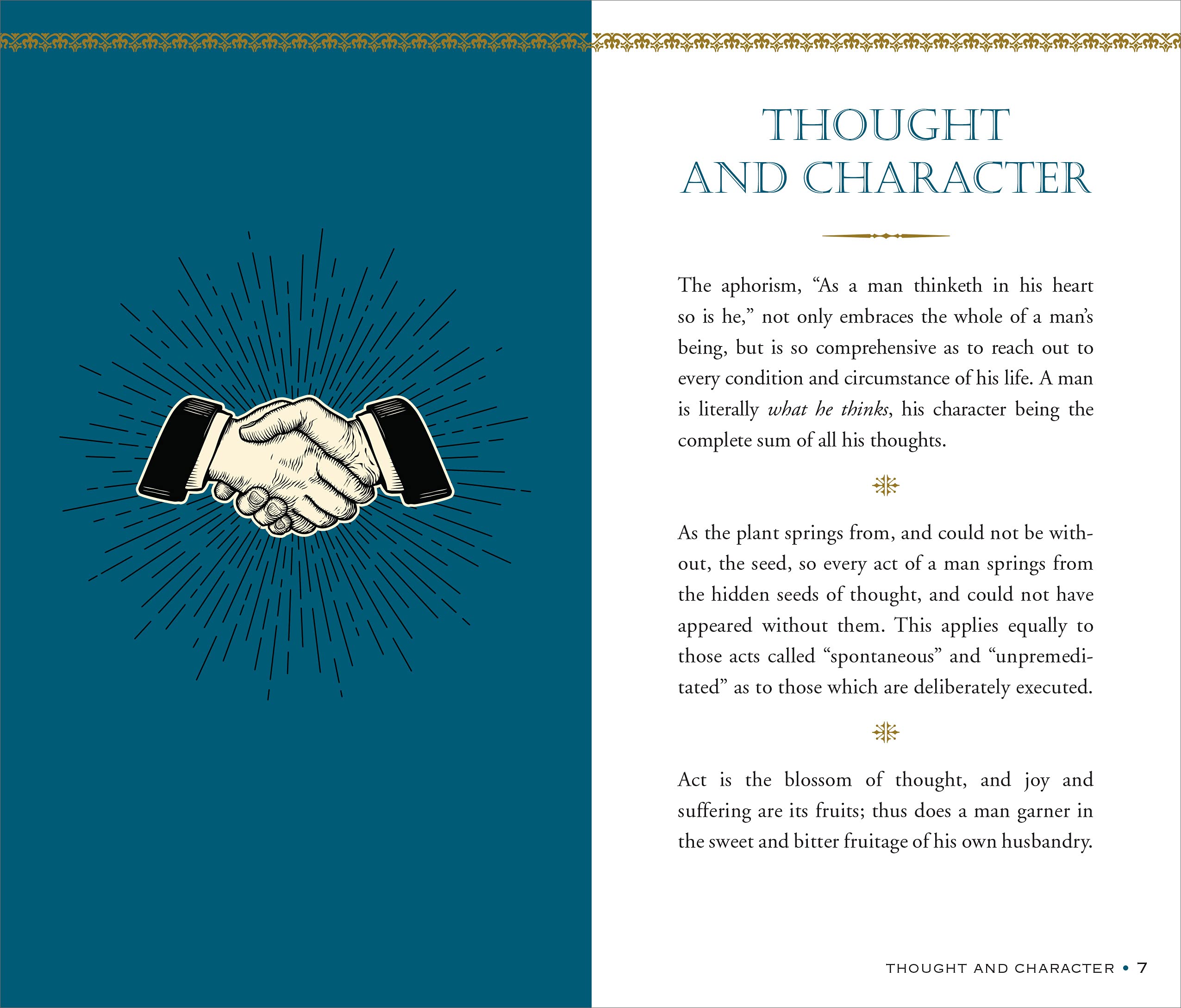 Foto 3 | Libro Peter Pauper Press As A Man Thinketh Edición De Tapa Dura - Venta Internacional.