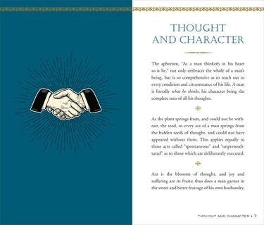 Foto 3 | Libro Peter Pauper Press As A Man Thinketh Edición De Tapa Dura - Venta Internacional.