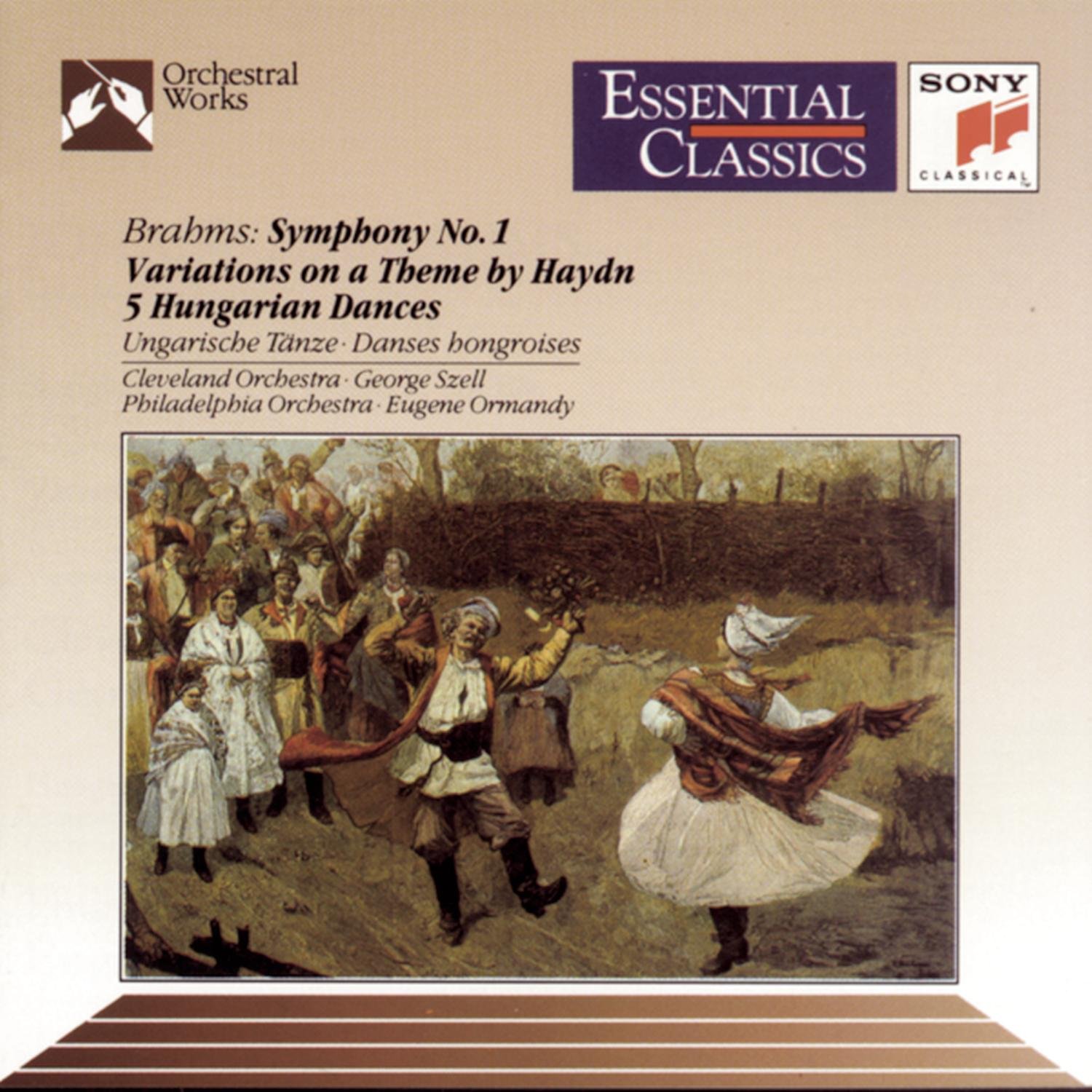 Foto 2 pulgar | Cd Sony Brahms: Sinfonía Núm. 1, Variaciones Sobre Un Tema De Haydn - Venta Internacional.