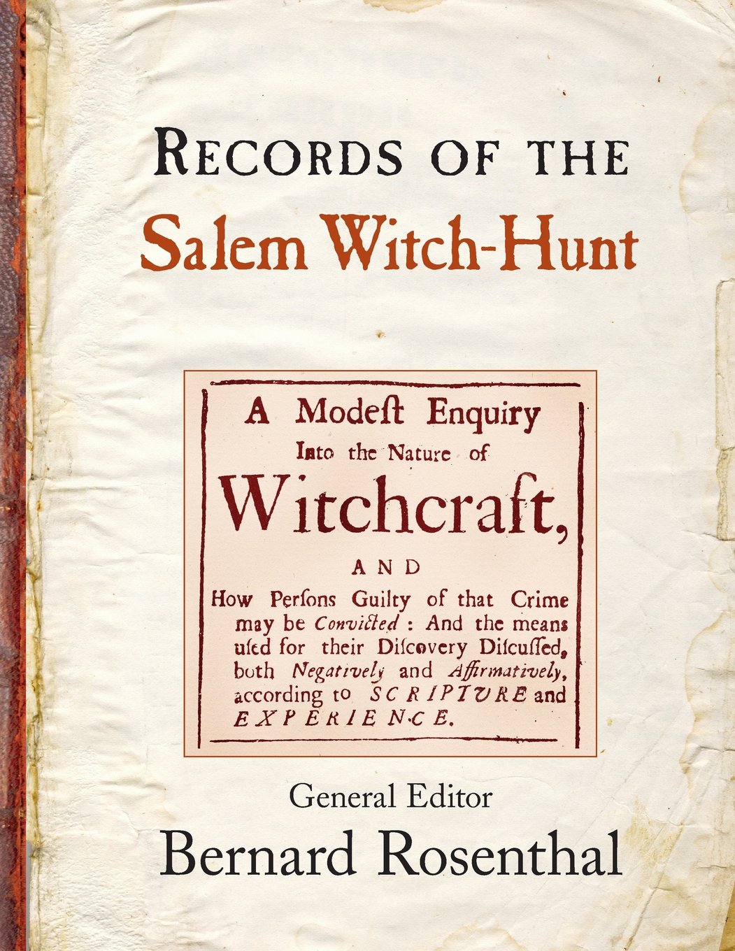 Foto 1 | Libro Registros De Prensa De La Universidad De Cambridge Sobre La Caza De Brujas De Salem - Venta Internacional.