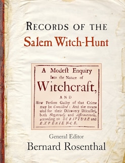Foto 1 | Libro Registros De Prensa De La Universidad De Cambridge Sobre La Caza De Brujas De Salem - Venta Internacional.