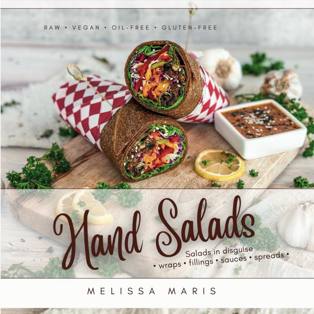 Foto 2 pulgar | Hand Salads: Raw Vegan Wraps, Fillings & Sauces - Venta Internacional.
