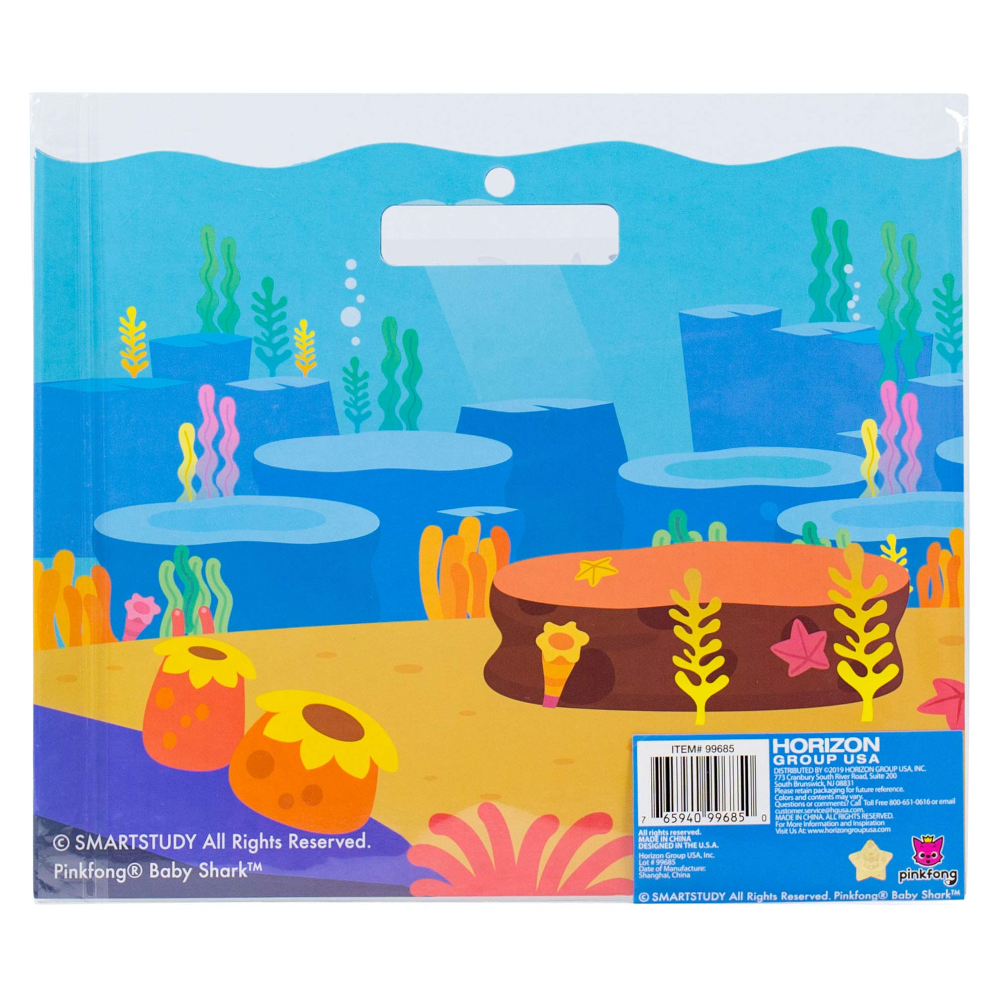 Foto 7 | Sticker Play Set Baby Shark 100 Pegatinas Hinchadas Reutilizables - Venta Internacional.