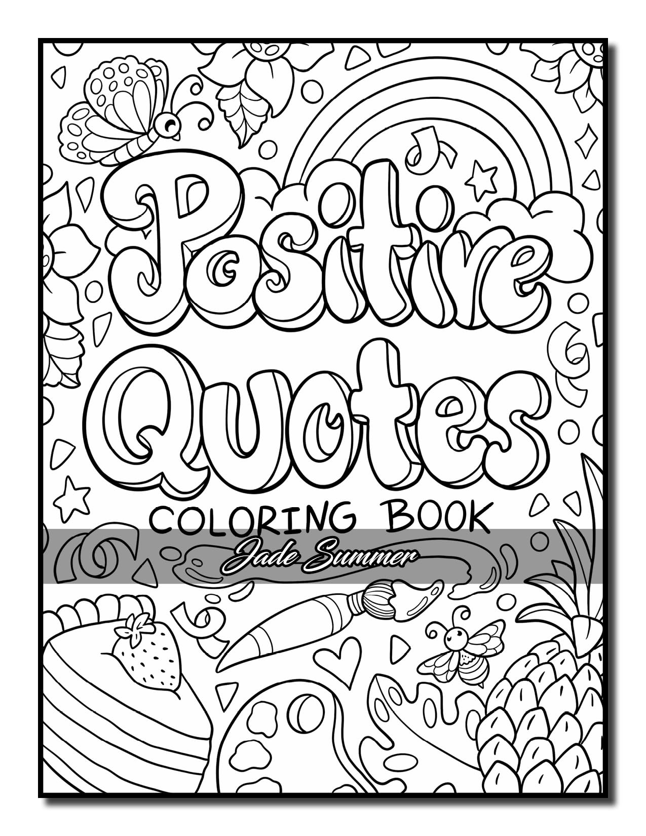 Foto 3 pulgar | Libro Para Colorear Con Citas Positivas Para Adultos, Adolescentes Y Niños - Venta Internacional.