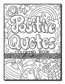 Foto 2 | Libro Para Colorear Con Citas Positivas Para Adultos, Adolescentes Y Niños - Venta Internacional.