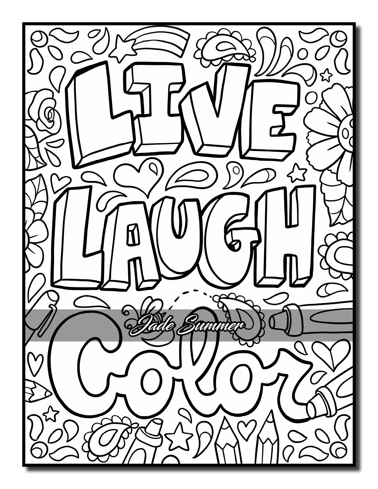 Foto 4 pulgar | Libro Para Colorear Con Citas Positivas Para Adultos, Adolescentes Y Niños - Venta Internacional.