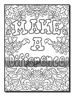 Foto 7 | Libro Para Colorear Con Citas Positivas Para Adultos, Adolescentes Y Niños - Venta Internacional.