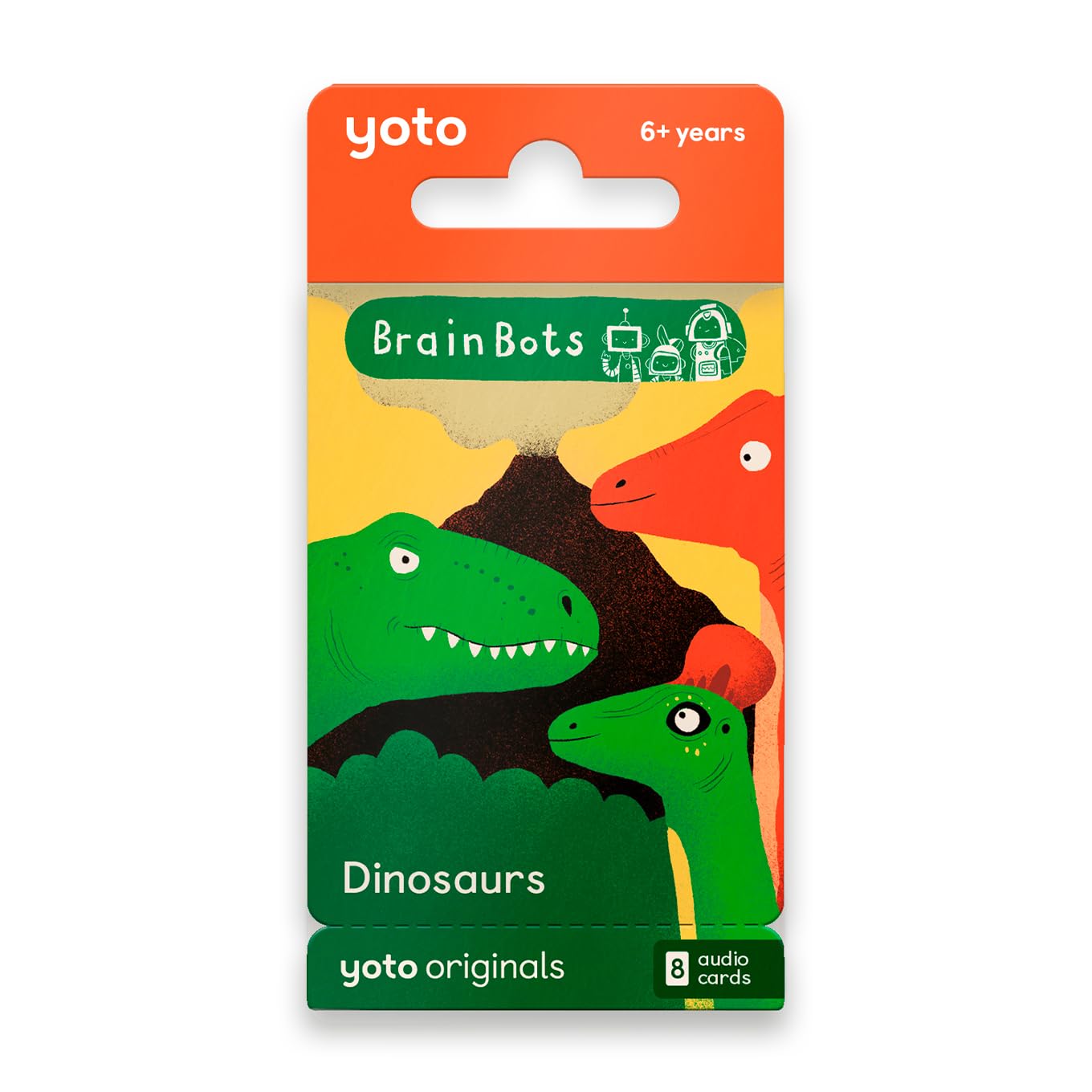 Foto 2 pulgar | Cartas De Audiolibro Yoto Brainbots: Dinosaurs For Yoto Player - Venta Internacional.