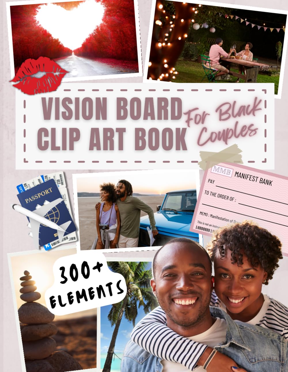 Foto 1 | Libro De Imágenes Prediseñadas Vision Board Con Más De 300 Imágenes Y Citas Para Black Co - Venta Internacional.