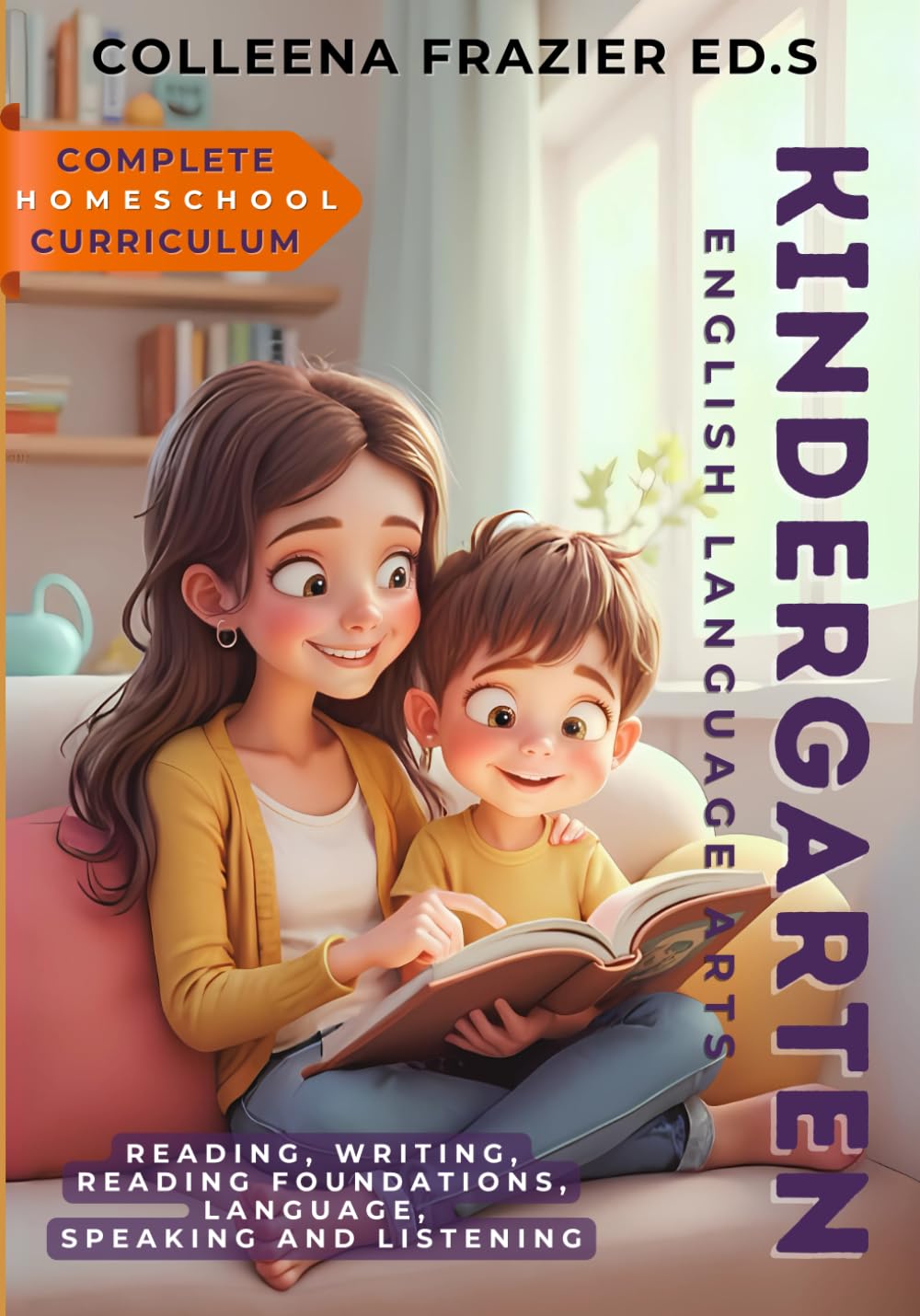 Currículo De Educación En El Hogar Jardín De Infantes Y Artes Del Lenguaje Inglés - Venta Internacional. $693