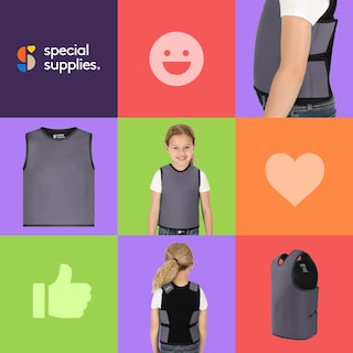 Foto 7 | Chaleco De Compresión Sensorial Special Supplies Deep Pressure Grey - Venta Internacional.