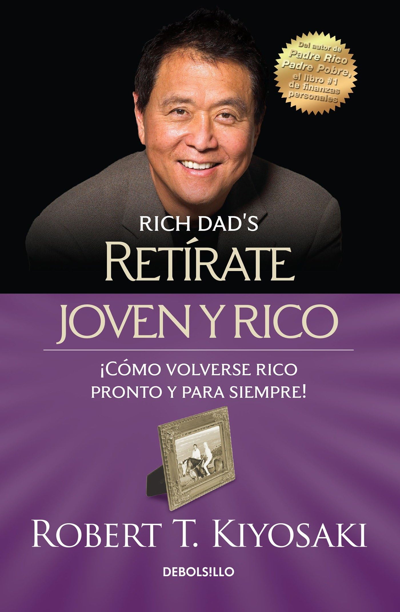 Foto 2 pulgar | Libro Debolsillo Retire Young Retire Rich (superventas) - Venta Internacional.