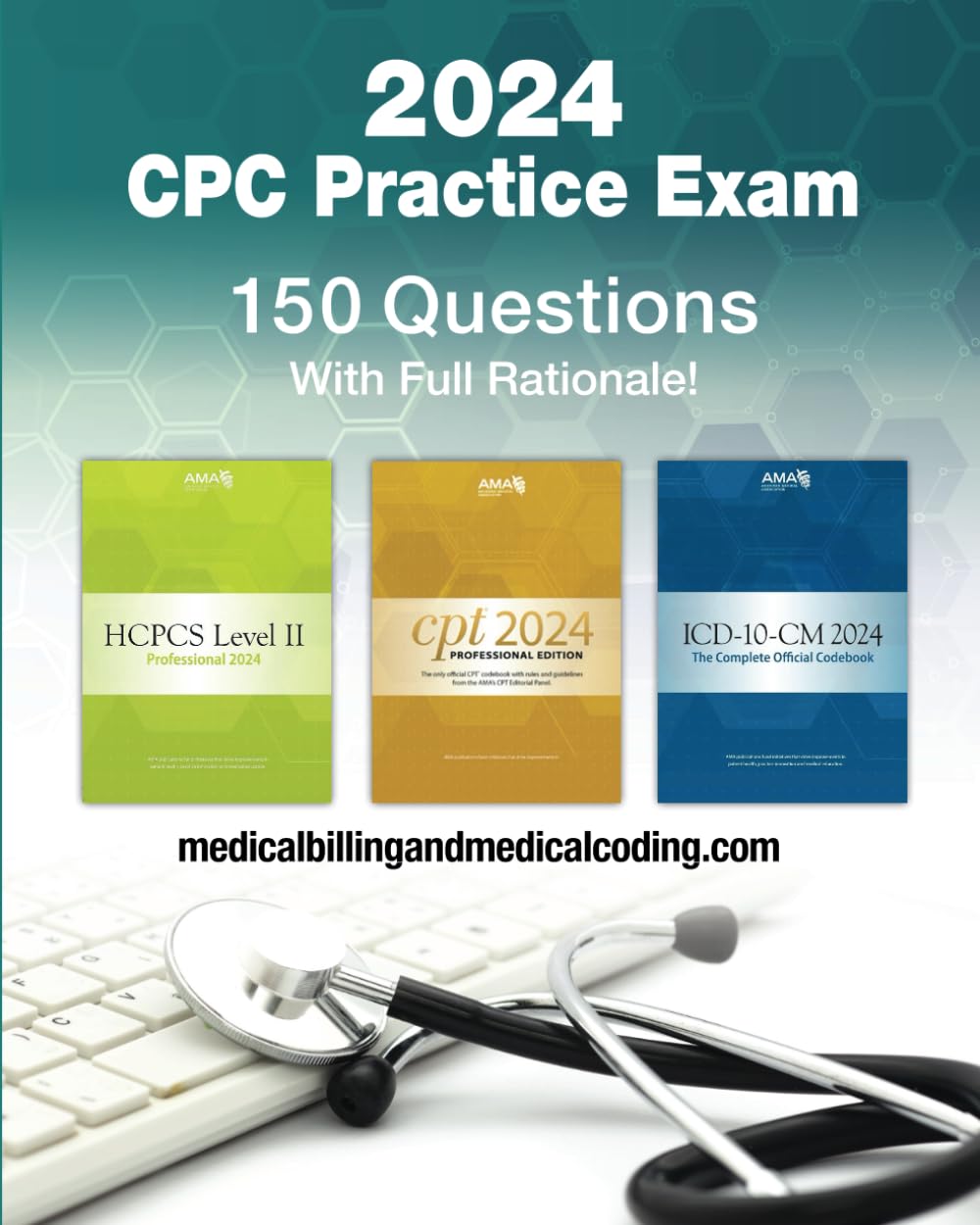 Examen De Práctica Cpc 2024 Con 150 Preguntas Y Guía De Estudio - Venta Internacional. $1,319