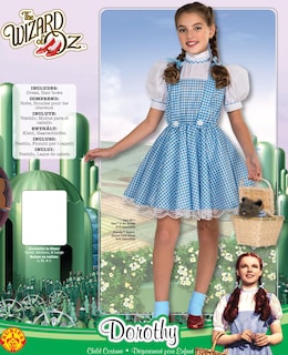 Foto 2 | Disfraz De Dorothy De Lujo De El Mago De Oz De Rubíes, Talla Grande - Venta Internacional.