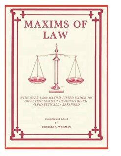 Foto 1 | Libro Maxims Of Law (versión En Inglés) - Venta Internacional.