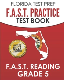 Foto 1 | Florida Test Prep F.a.s.t. Practice Test Book F.a.s.t. Reading Grade 5: Covers The New B.e.s.t. Standards - Vent