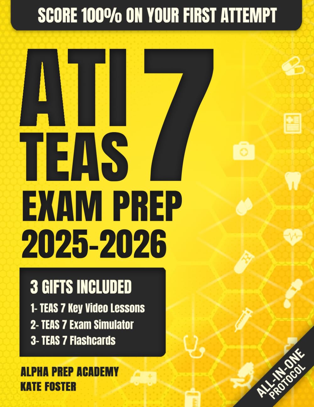 Foto 1 | Guía De Estudio: Preparación Para El Examen Ati Teas Con Acceso Al Simulador De Exámenes - Venta Internacional.