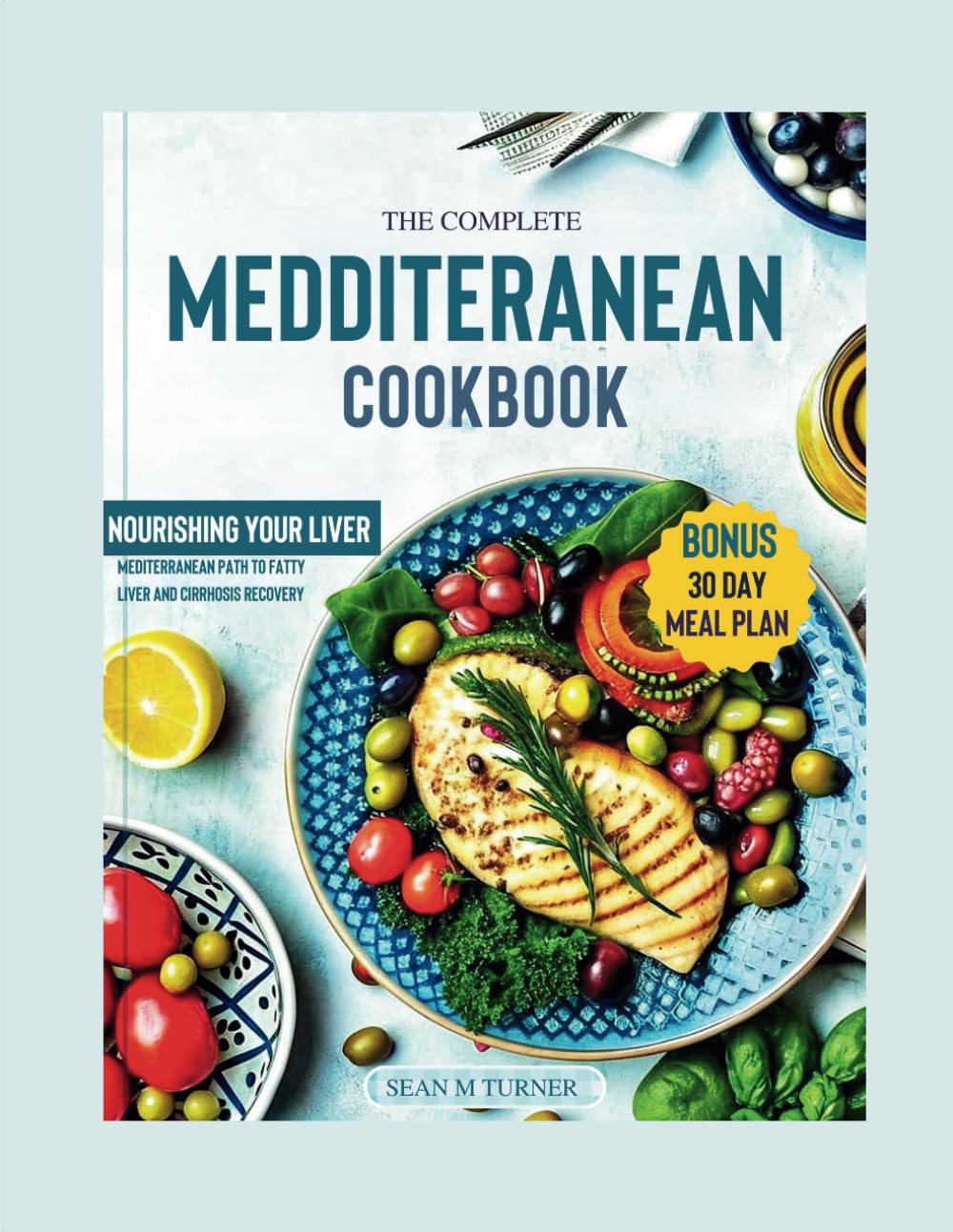 Foto 2 pulgar | Libro De Cocina El Libro De Cocina Mediterránea Completo Para El Hígado Graso - Venta Internacional.