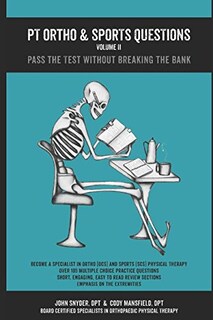 Foto 1 | Pt Ortho & Sports Questions Volume Ii: Pass The Test Without Breaking The Bank - Venta Internacional.