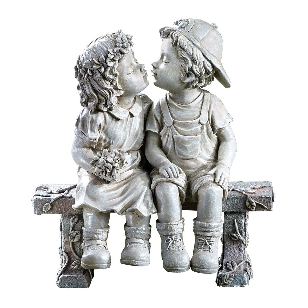 Foto 1 | Colecciones De Esculturas De Jardín, Etc. Primer Beso Y Beso De Pareja - Venta Internacional.