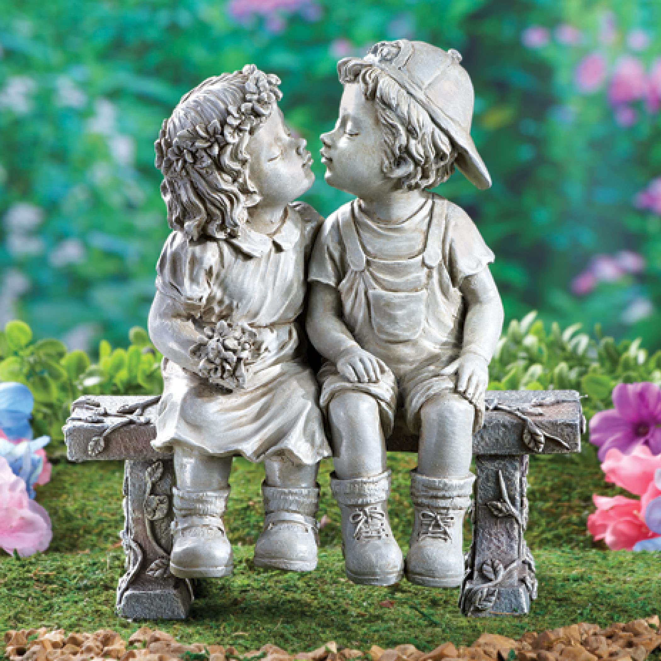 Foto 3 pulgar | Colecciones De Esculturas De Jardín, Etc. Primer Beso Y Beso De Pareja - Venta Internacional.