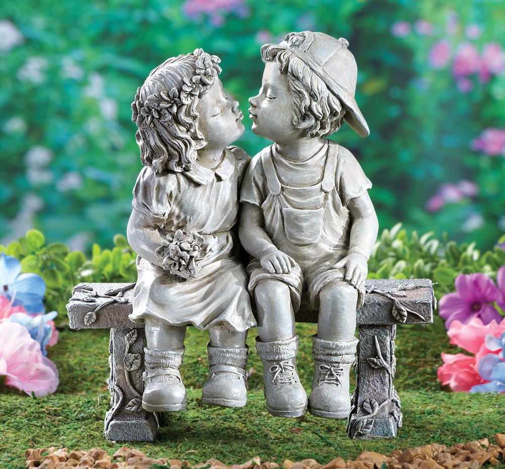 Foto 4 pulgar | Colecciones De Esculturas De Jardín, Etc. Primer Beso Y Beso De Pareja - Venta Internacional.