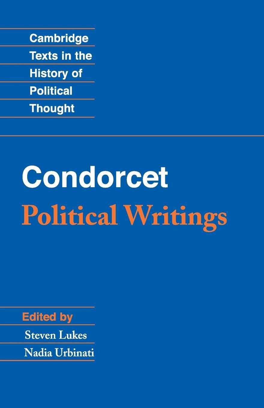 Foto 1 | Libro Cambridge University Press Condorcet: Escritos Políticos - Venta Internacional.