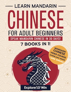 Foto 1 | Learn Mandarin Chinese For Adult Beginners: 7 Books In 1: Speak Mandarin Chinese In 30 Days! - Venta Internacional.