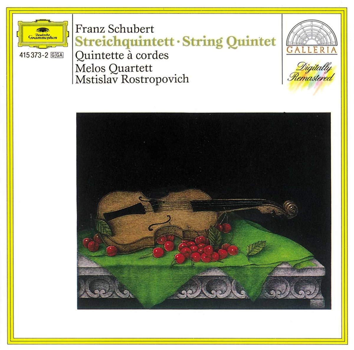 Foto 1 | Quinteto De Cuerda Cd Schubert En Do Mayor, D. 956 - Melos Quartet - Venta Internacional.