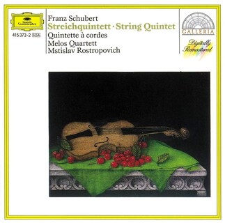 Foto 1 | Quinteto De Cuerda Cd Schubert En Do Mayor, D. 956 - Melos Quartet - Venta Internacional.