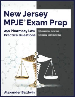 Foto 1 | New Jersey Mpje Exam Prep: 250 Pharmacy Law Practice Questions - Venta Internacional.