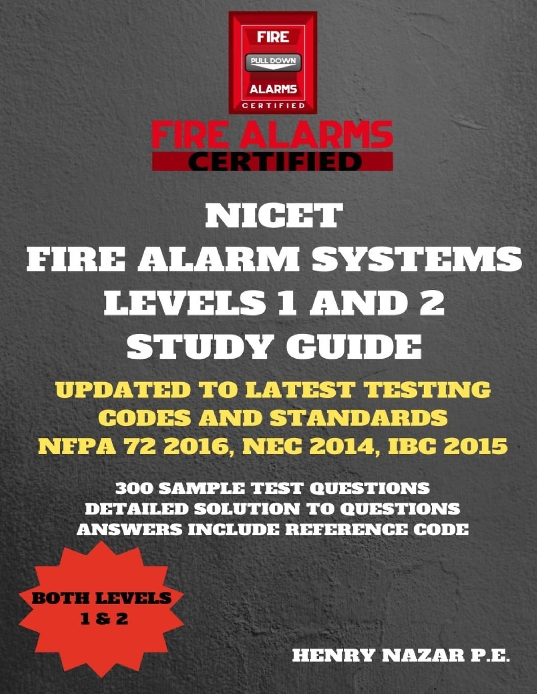 Foto 1 | Guía De Estudio Sobre Los Sistemas De Alarma Contra Incendios Nicet De Niveles 1 Y 2 - Venta Internacional.