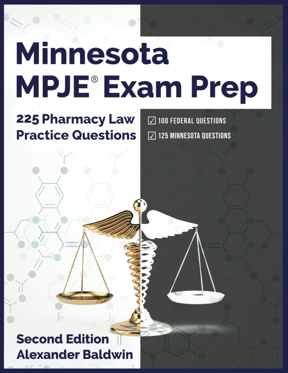 Foto 2 pulgar | Minnesota Mpje Exam Prep: 225 Pharmacy Law Practice Questions, Second Edition - Venta Internacional.