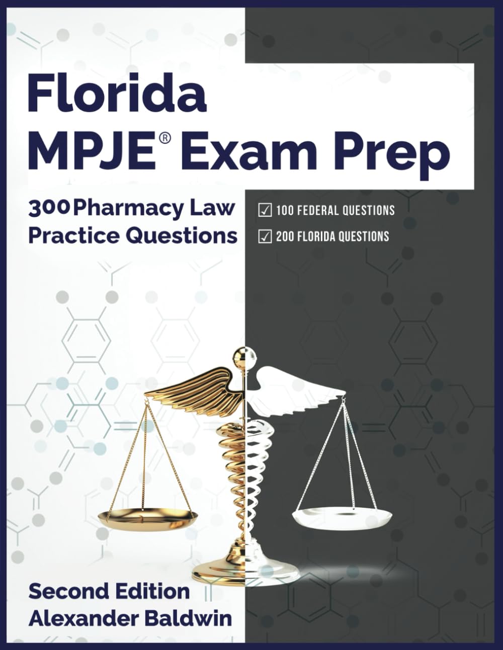 Foto 2 pulgar | Florida Mpje Exam Prep: 300 Pharmacy Law Practice Questions, Second Edition - Venta Internacional.