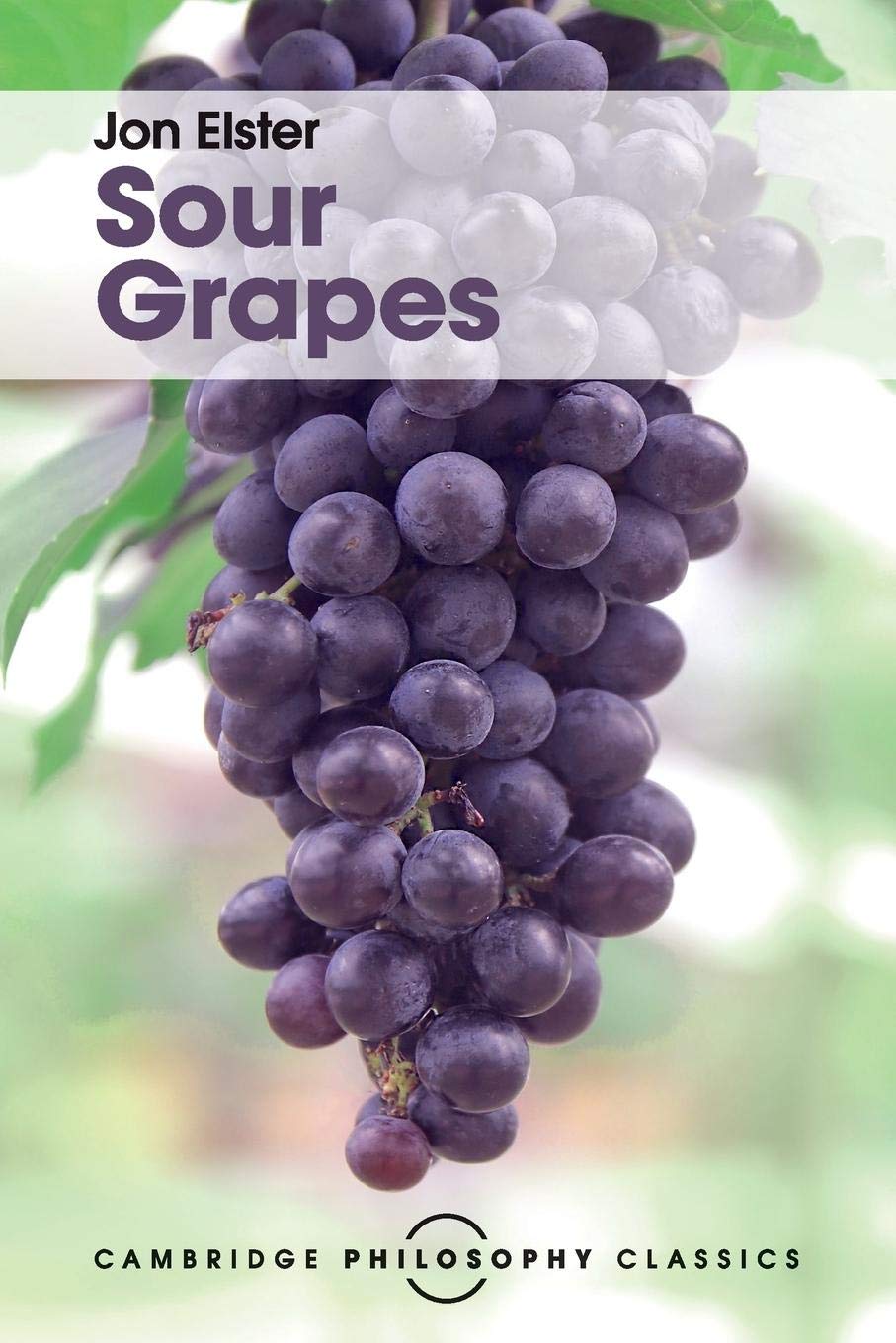 Foto 2 pulgar | Libro Cambridge University Press Sour Grapes: Studies - Venta Internacional.